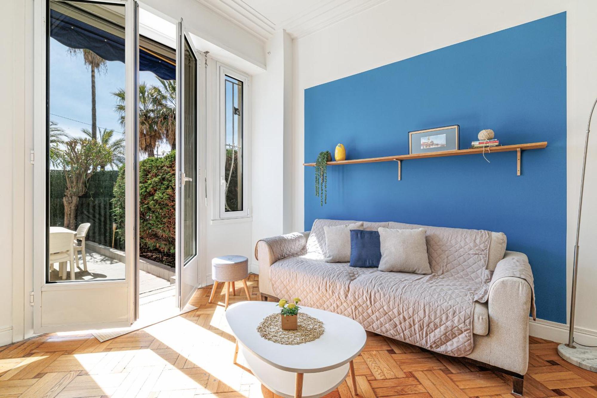 Promenade Des 2 Bdr Large Terrace Apartamento *